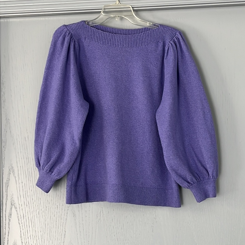 Loft Outlet Pullover Sweater Balloon Sleeves